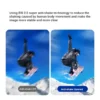 New 4K 30FPS Head Mounted Camera Wearable WiFi Video Camcorder Camera 120°Wide Angle Lens Anti-Shake APP Control Camera