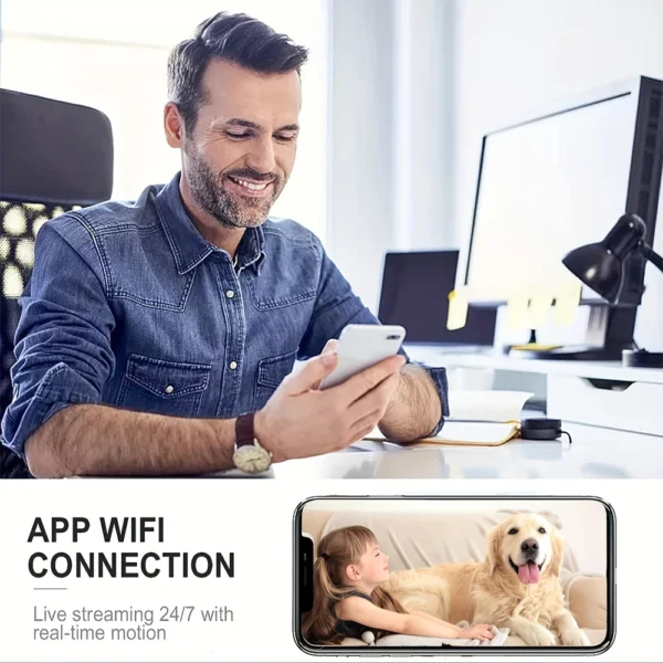 Sa6c7a18fa87d49538ef1723f48cbae6eg.webp Mini Camera 1080P HD WiFi Camcorder DIY Portable Wireless Module Video Recorder Motion Detection P2P Camera Support Remote View