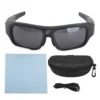 Video Camera Sunglasses Smart Video Recording Sunglasses 90° Angle 4K Full HD Mini Camera Glasses for Driving Cycling Riding