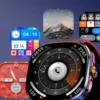 Sa9544c1ea0bc4d07911276496b54d90cK.webp Original M99 Smartwatch 2.4 inch Amoled Screen insert 4G/5G Sim Card GPS WIFI 190° Rotating Camera Game Android 10.0 Smart Watch