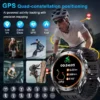 Sa990796429c445beb4325e0c18f523ad0-2.webp 2025 New Military T-Rex 3 Ultra GPS Smart Watch 1000mAh Battery 10ATM Waterproof Compass Flashlight Sports trackr Smartwatch Men