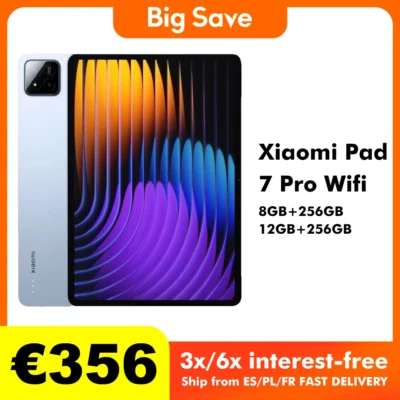 Sa9f9d69ea8264fbf84eab3e51b50bfc4r.webp Xiaomi Pad 7 Pro 8GB/128GB 8GB/256GB 12GB/512GB tablet 50MP rear camera Snapdragon 8S Gen 3 8850mAh battery