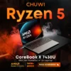 Saad0036f30b84e0f9e7e1a01729c991ah.webp CHUWI CoreBook X AMD R5-7430U Business Laptop 6 Cores 14.1 inch 2K IPS Screen 16GB DDR4 RAM 512GB SSD UP to 4.3 Ghz Notebook