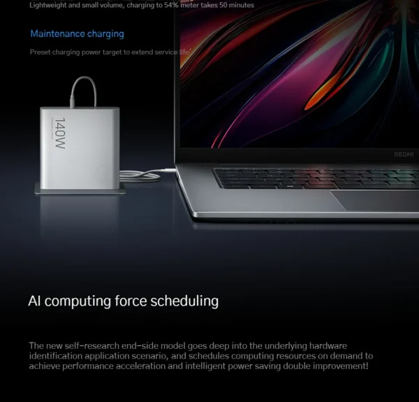 Sab109bccf98e4a34985cfe2f3fa2986a0.webp 2025 Xiaomi Redmi Book Pro 16 Laptop Intel Core Ultra 7 255H/Ultra 5 225H 32G DDR5+ 1T SSD 3.1K 165Hz Office Ultrabook Notebook