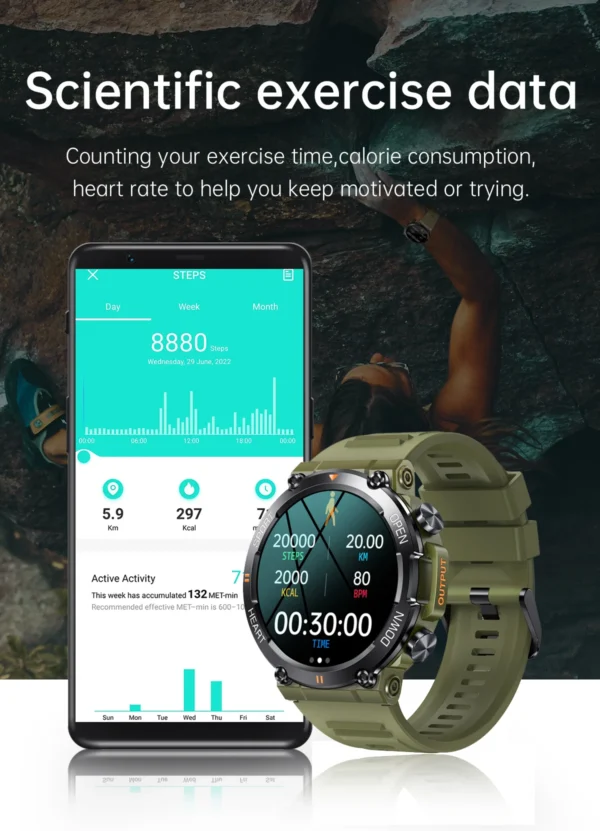 Sac8c26599bb545a4be44405b9bafeedcx-1.webp K56 Pro Smart Watch 1.39 Inch Men Women BT Call Heart Rate Blood Pressure 400mah Big Battery Sport Outdoors Smartwatch