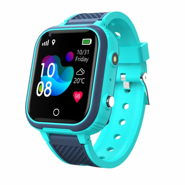 GPS Tracker 4G Real-Time Location Tracking Video Call,Camera, Games, SOS Call Watch for Children Kids Smartwatch for Boys Girls