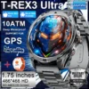 Sad66f4759a5648f6903c6c7e9e48da0bK.webp 2026 New Military Smart Watch 1000Mah Battery GPS trace Compass 10ATM Waterproof Tactics Sport Flashlight call Smart Watch Men