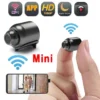 Mini Camera 1080P HD Wifi Night Vision Motion Detection Video Camera Home Security Camcorder Audio Video Recorder No Memory Card