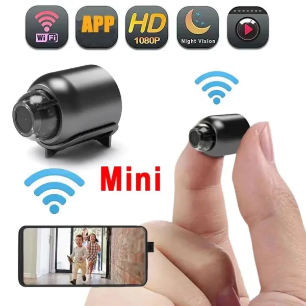 Mini Camera 1080P HD Wifi Night Vision Motion Detection Video Camera Home Security Camcorder Audio Video Recorder No Memory Card