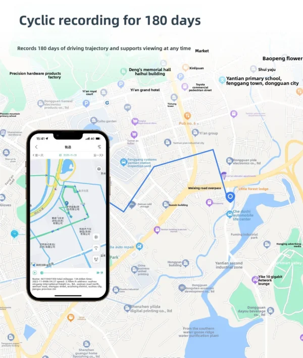 Children's GPS Locator, Elderly Anti Lost 4G Beidou Tracker, SOS Alarm, Two-way Communication, Student Locator