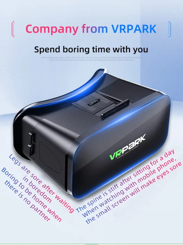 Sb09099d8fb6248f98aaecdf3e68065b6A.webp VR Glasses 3D Virtual Reality Headset Helmet For Phone Lenses Goggles Devices Viar Smart Smartphones Cell Game Viewer Mobile Set