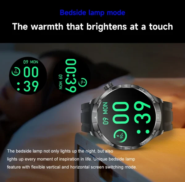 Sb0bca35d73194da0a9300a7c70b951c12.webp 2026 New Sapphire Screen Smart Watch 1.85-inch Ultra HD AMOLED GPS Bluetooth Call NFC Compass IP68 Sports Fitness Smart Bracelet