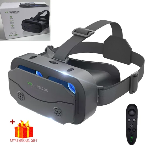 Sb0dbea0fb64740fc9a87ecd5059ebc98m-1.webp VR Glasses 3D Viar Phone Virtual Reality Headset Helmet Devices Smart Lenses Goggles For Smartphones Cell Hedset Mobile Game Set