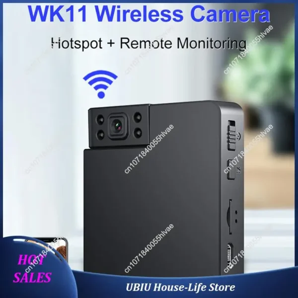 Sb2cb0564963343c19734cd0c0402de791.webp Mini Camera Wireless Wifi Surveillance CCTV Connect To Phone Security Video Record HD Night Vision-Best Selling