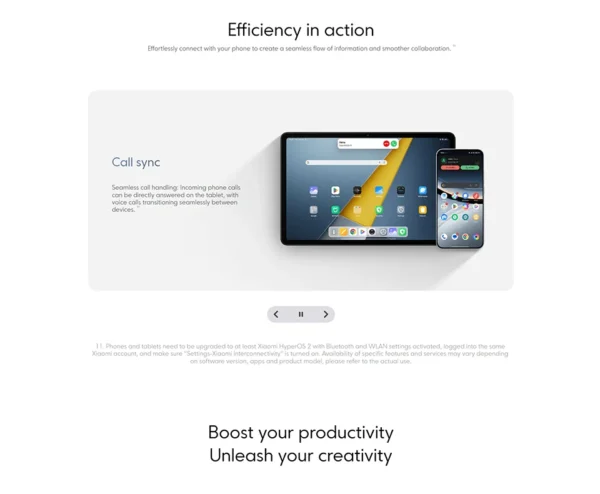 Sb432bfea452f401292d7466b7416eb2ew.webp POCO PAD M1 Wifi 8GB 256GB Tablet PC 12.2" 2.5K Display 12000mAh Battery