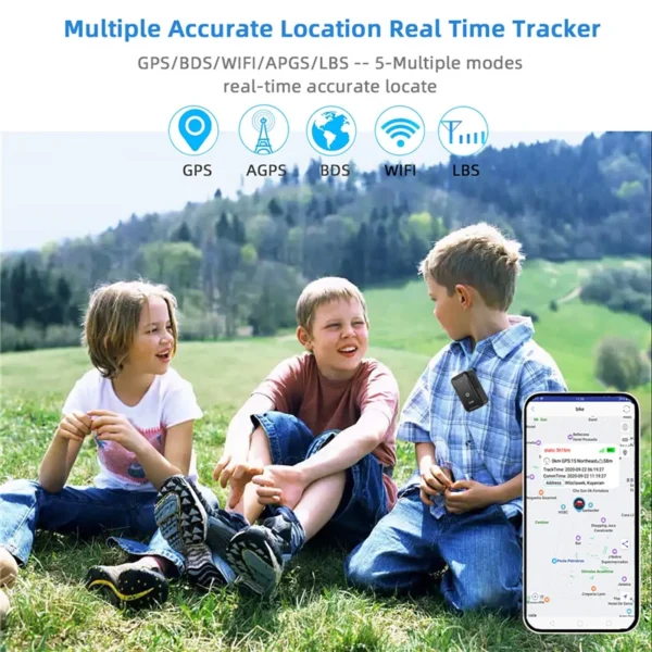Sb52fc47d35a7482f804267ab2e0d2b68n-1.webp 4G GPS Tracker Car 4G GPS Locator Anti-Lost Device Health Monitoring Pedometer For Children And The Elderly Tracking