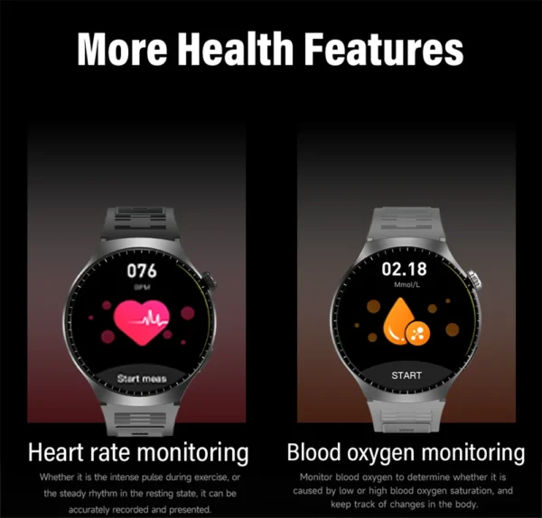 Sb630268ba6734b799fd549a457bc8009I-1.webp G.L Wear 2025 New Men's Smart Watch HD Display Health Tracking Bluetooth Calling Voice Assistant Sports Smartwatch