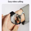 Sb6c34411d67f4816a8015d8f10b723a06-1.webp Original H99 Smart Watch Android Watches Amoled Smartwatch With 190° Rotary Camera Google Play Store 1.95inch Amoled Screen