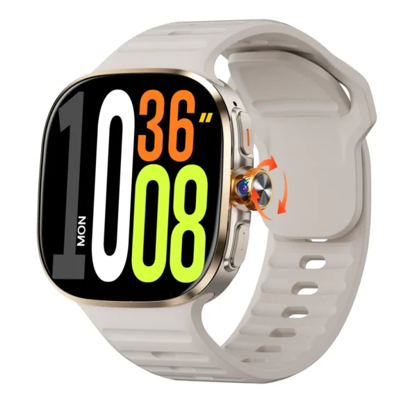 Sb7cc7a5b4a2049078aecb06326ae84f1Q.webp Original M99 Smartwatch 2.4 inch Amoled Screen insert 4G/5G Sim Card GPS WIFI 190° Rotating Camera Game Android 10.0 Smart Watch