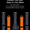 Sb8b8492a7cc34dce9e33e140fecc10a9r.webp 2025 Military Offline map 1000mAh Battery Smart Watch 4GB Big Memory GPS Navigation MP3/MP4 Player Swim Sports trackr Smartwatch