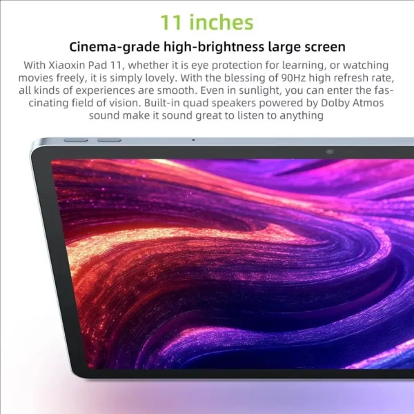 Sbc4a2c2e71df446ea8c72b7826da6cf5V.webp Lenovo Xiaoxin Pad 2025 11'' MediaTek Dimensity 6300 Learning Tablet ROM 2.5K Display Dolby Atmos 7040mAh Android Wifi Tablet PC