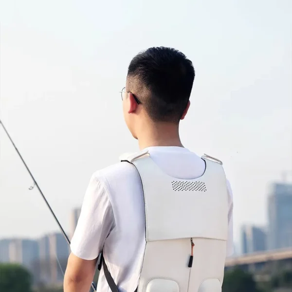 Summer Sleeveless Wearable Cooling Vest Electric Air Conditioning Cooling Breathable Semiconductor Refrigeration Clothing