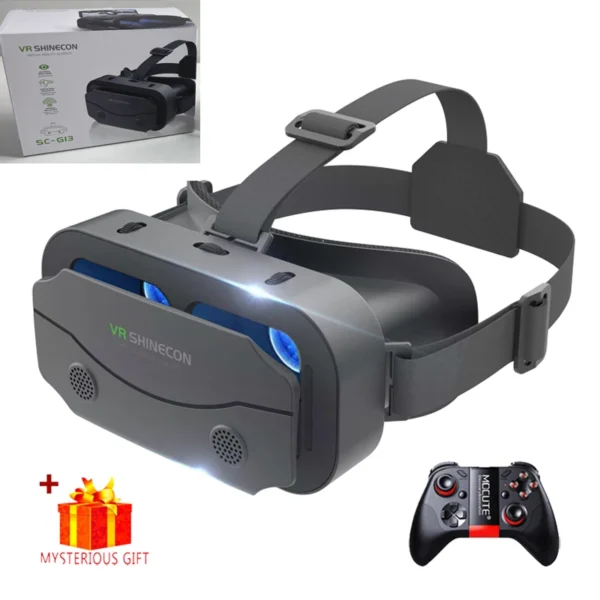 Sbdae9c80ef5a4d57b9272488db133fa85-1.webp VR Glasses 3D Viar Phone Virtual Reality Headset Helmet Devices Smart Lenses Goggles For Smartphones Cell Hedset Mobile Game Set