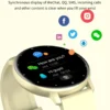 LIGE Smart Watch Women Men Full Touch Screen Bluetooth Call Smartwatch Waterproof Sports Fitness Tracker Watches for Android iOS