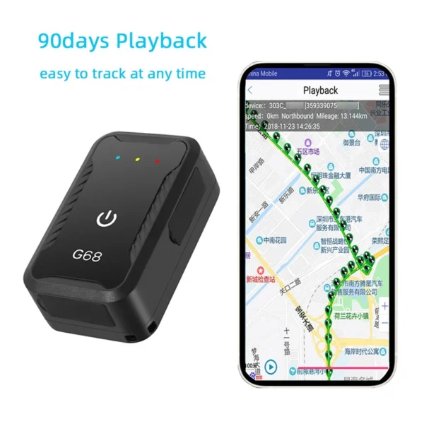 Sbea1356639e647c89df2c39cedc4ceccC-1.webp 4G GPS Tracker Car 4G GPS Locator Anti-Lost Device Health Monitoring Pedometer For Children And The Elderly Tracking
