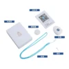 Sbecbb0cfb9fe4135b2f114688be772d8W.webp Children's GPS Locator, Elderly Anti Lost 4G Beidou Tracker, SOS Alarm, Two-way Communication, Student Locator