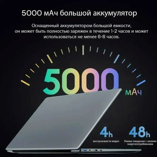 Sbecd9fcc833c4170a4f7bec68a097811R.webp AKPAD KR159 N5095 15.6" Laptop, Up To 32GB RAM 2TB Windows 10/11 Pro, Black Backlit English Russian Keyboard Portable Notebook