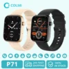 Sbf1271f4607a461f8bb1ef30d12fe12f1.webp COLMI P71 Voice Calling Smartwatch Men Health Monitoring IP68 Waterproof Smart Notifications Voice Assistant Smart Watch Women