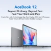 Blackview AceBook 12 Win 11 Laptop 16'' FHD IPS , Intel I5-1030NG7 Notebook, 16GB RAM 512GB SSD, 2-in-1 Fingerprint Power Button