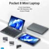 Sc3bdd9c3ba91498684f6a07859d703aco.webp CRELANDER P8 Mini Laptop 8 Inch Touch Screen Intel Lake N150 12GB DDR5 WiFi 6 2 In 1 Laptop Notebook Tablet PC Pocket Laptop