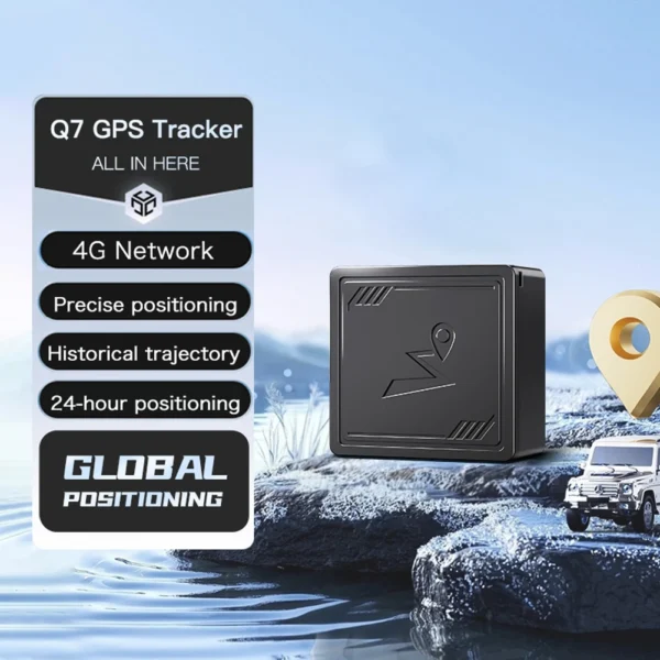 4G GPS Tracker with App Anti-Lost Recording Tracking Device Portable GPS Positioner for Elderly Children Pets Car