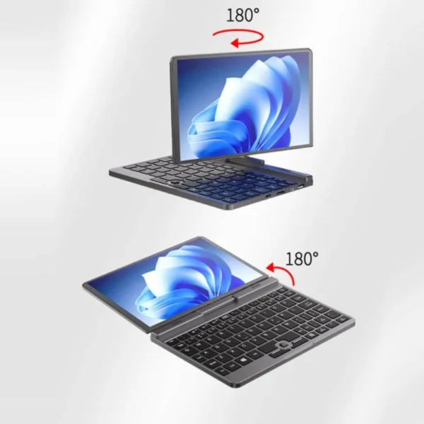 Sc5051ec8a04f4e83a4fd50e2d0ebb417s.webp CRELANDER P8 Mini Laptop 8 Inch Touch Screen Intel Lake N150 12GB DDR5 WiFi 6 2 In 1 Laptop Notebook Tablet PC Pocket Laptop