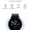 LIGE Smart Watch Women Men Full Touch Screen Bluetooth Call Smartwatch Waterproof Sports Fitness Tracker Watches for Android iOS