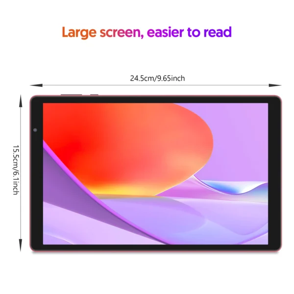 Sc75f2caca32b4b578ff2205591e3fa724.webp BAKEN 10-inch Android 14 Tablet, Quad-core Processor, 32GB Storage, Wi-Fi 6, Bluetooth, USB-C Port, Google Play Store (GMS)