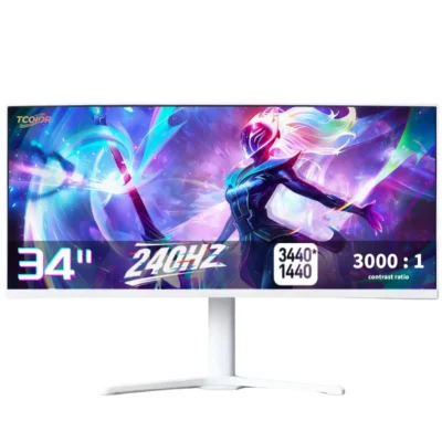 Sc767b75a041e4a8fb1a9a2be21e12b1aA-1.webp 34" Curved 240Hz Gaming Monitor 4K 1800R Curvature Resolution FreeSync Premium 100% sRGB Ultra-Wide 21:9 Esports Display