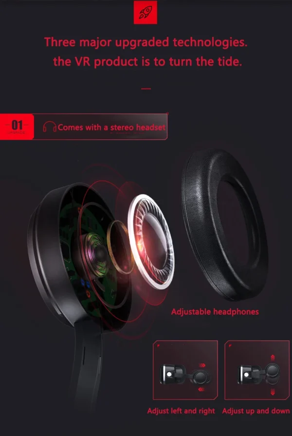 Sc8218de385c5433c9138eb0d9dc8641aV-1.webp VR Glasses 3D Viar Phone Virtual Reality Headset Helmet Devices Smart Lenses Goggles For Smartphones Cell Hedset Mobile Game Set