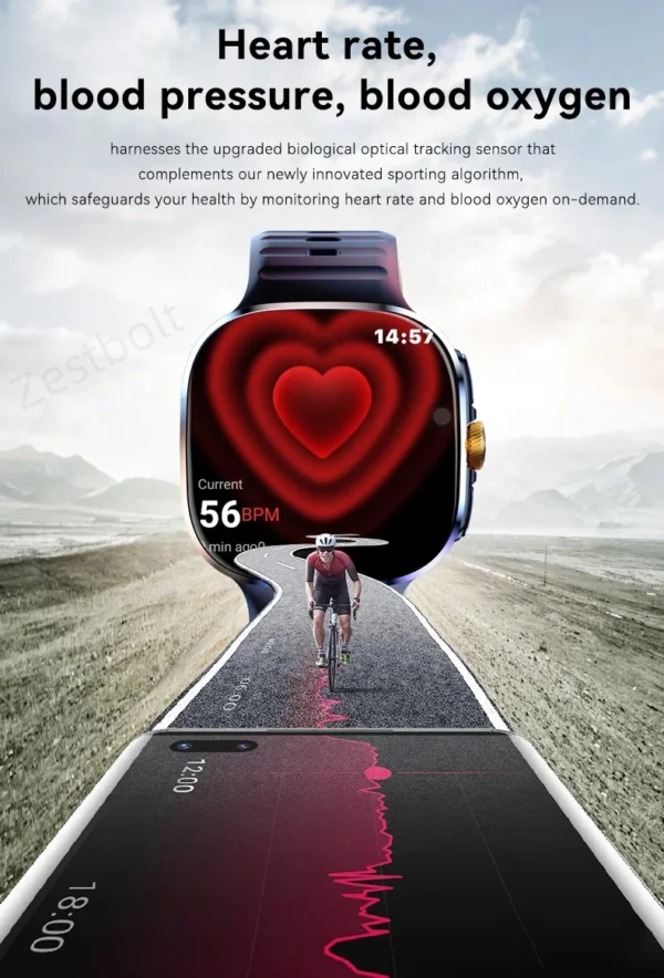Sc8853b7fa88b4ca2a8fc8e8c0efe141fs.webp Original M99 Smartwatch 2.4 inch Amoled Screen insert 4G/5G Sim Card GPS WIFI 190° Rotating Camera Game Android 10.0 Smart Watch