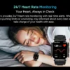 Blackview W70 Pro Outdoor Sport Smart Watch, IP68 Waterproof Smartwatch 2.01-inch TFT Screen, 900mAh Battery, Bluetooth Talking
