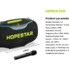 High Quality Hopestar A80 Subwoofer - Portable RGB Speaker with IPX6 Waterproof, Mini Microphone & Rechargeable Battery