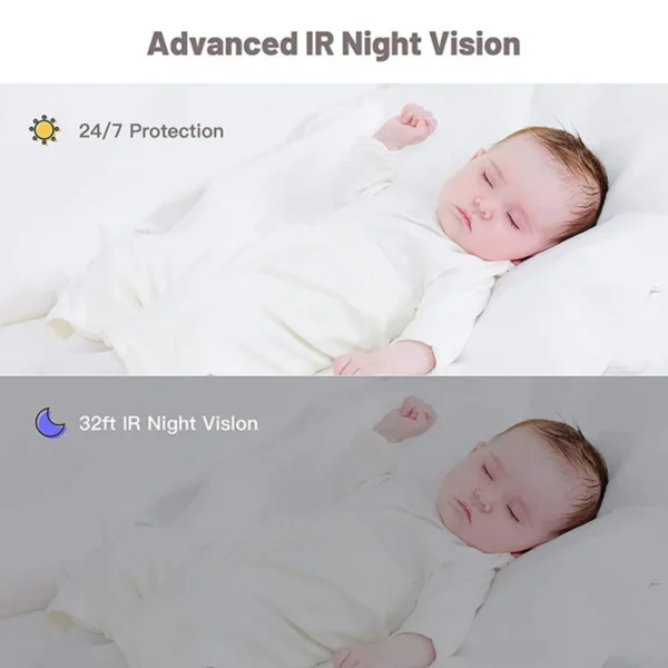 Scba6f3687fd24c7994247fe5b7d1d0aeG.webp Mini Camera Smart Home Auto Tracking 1080P Wifi IP Camera Full Network Wireless CCTV Video Baby Security Camera