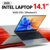 Scc90423b3cbd4077b3cb81edfc546517T.webp LENO 14.1"Laptop 16GB RAM 2TB SSD Windows 11 Intel N3700 Ultra Slim Notebook Gamer 1920*1080 Display Office Study Computer PC