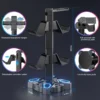 Scd1e7d561a894d5dbc351d36b72dea4bq.webp For Gaming Headphones Stand Rotatable Headset Stand 9 Light Modes Controller Holder with USB Charging Ports Earphone Hanger
