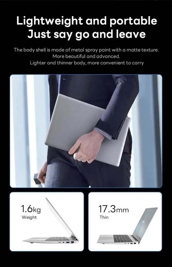 2026 New Core i9 10980HK Portable Gaming Laptop Computer 16GB DDR4 1/2TB SSD Windows 11 Pro 1920*1080P Office Gaming PC Notebook