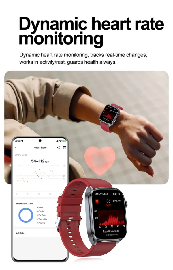 Scdf43b2e859542fc9a66b140534319c72-1.webp 2025 New AI Diagosis ECG Health Smart Watch Men Blood Pressure Lipid Uric Acid AI-GPT Intelligent Q&A Health Smartwatch For Men