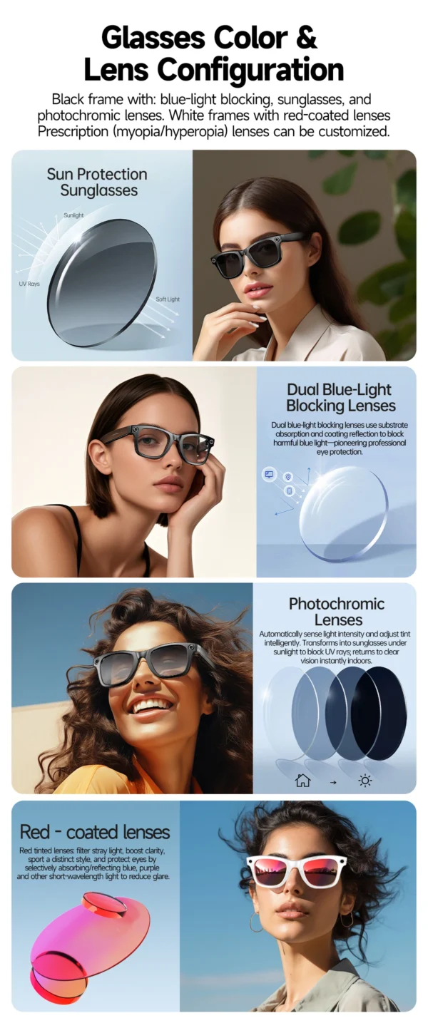 Scee815913eea468585aeb6bc26f9e210H.webp New 800W Camera AI Glasses Men Color-Changing Smart Translation Glasses Photo Video Recording Waterproof Call Smart Sunglasses