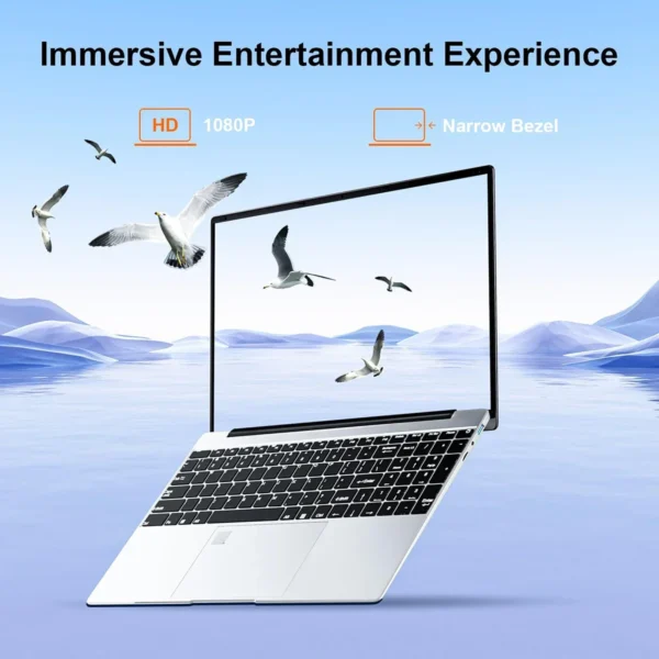 Scf3d2e471e7f454a90c5afe41ea24f65O.webp Portable 15.6" Laptop 32GB Ram DDR4 2TB SSD Windows 11 Notebook Pc Gamer Intel N5095 Office Computer with Backlit Fingerprint